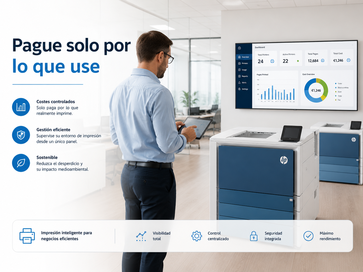 Pague solo por lo que use